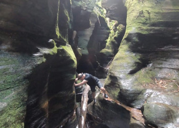Rocky Creek Canyon, Newnes Plateau, NSW, Австралия – фотографии