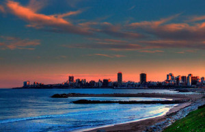 Закат в Мар Дель Плата. Аргентина. – фотографии Аргентины