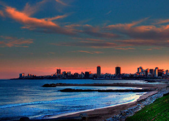 Закат в Мар Дель Плата. Аргентина. – фотографии Аргентины