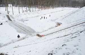 Мост Моисея зимой (Moses Bridge), Голландия – фотографии Нидерландов