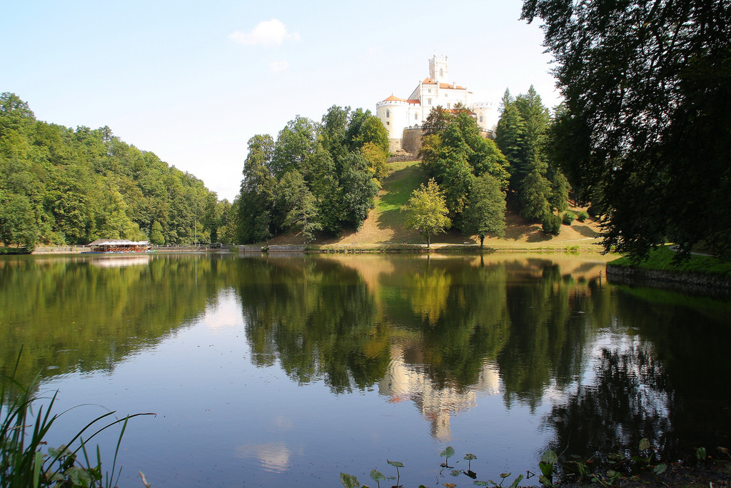 Замок Тракошчан (Trakošćan), Вараждин, Хорватия – фотографии Хорватии