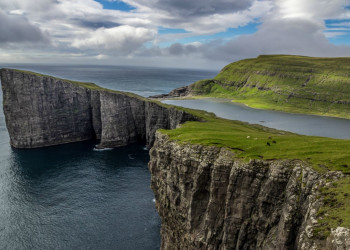 Небольшой островной архипелаг Фарерских островов (The Faroe Islands) в Дании – фотографии Фарерских островов