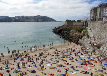 Пляж Матадеро (Matadero) в Ла-Корунья – фотографии Испании