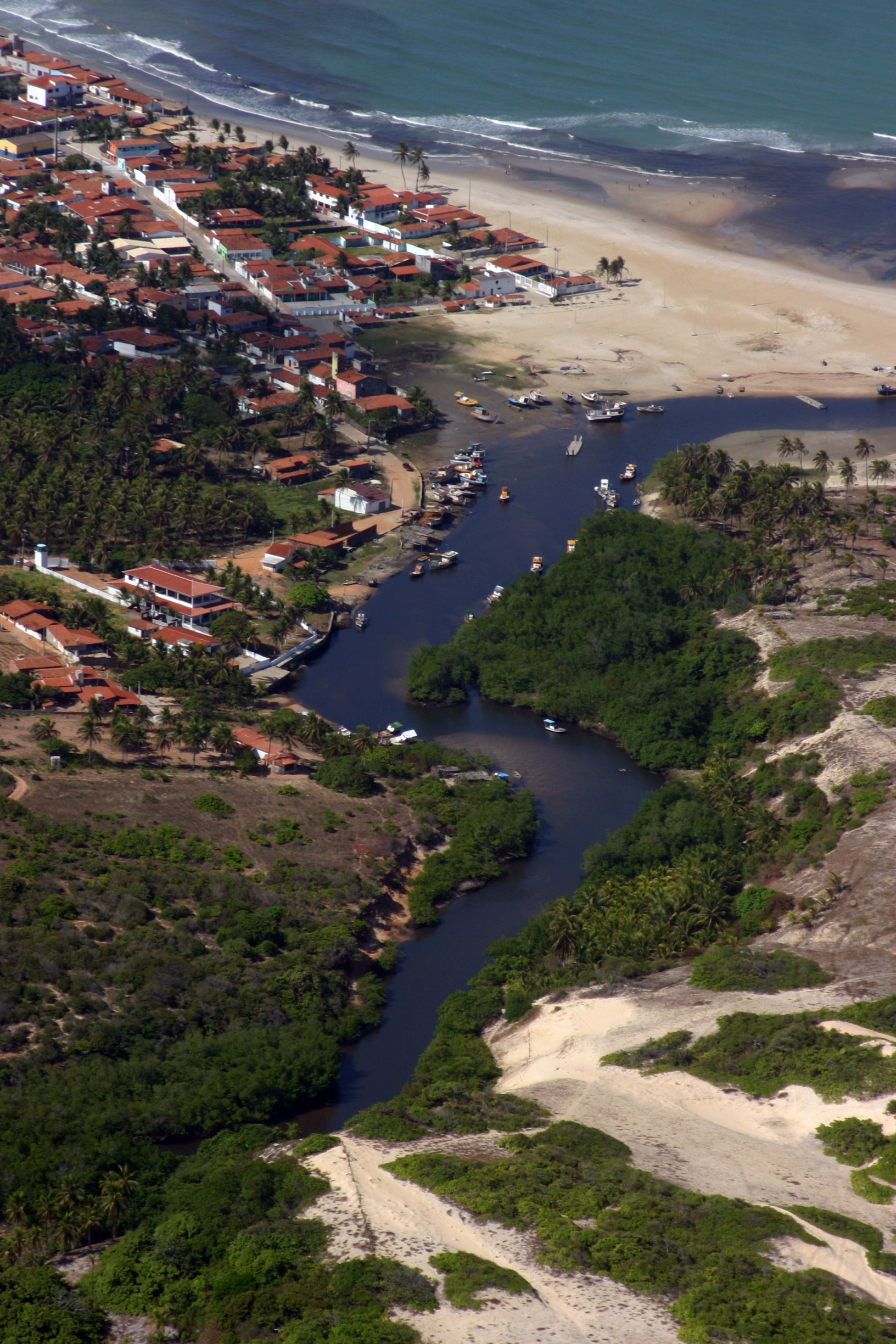 Пляж Маракажау в Натале – фотографии Бразилии