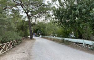 Дорожка вдоль пляжа Чиралы – фотографии Турции