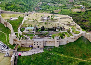 Крепость Нарын-Кала, вид с самолёта – фотографии России