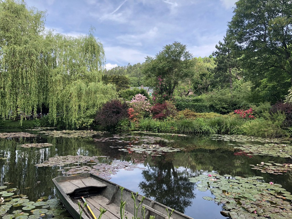 Сад Клода Моне в Живерни, Руана, Франция – фотографии Франции