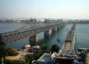 Мост «Китайско-корейской дружбы». Фото 1 – фотографии Северной Кореи