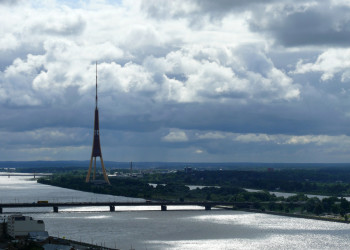 Телебашня – фотографии Латвии