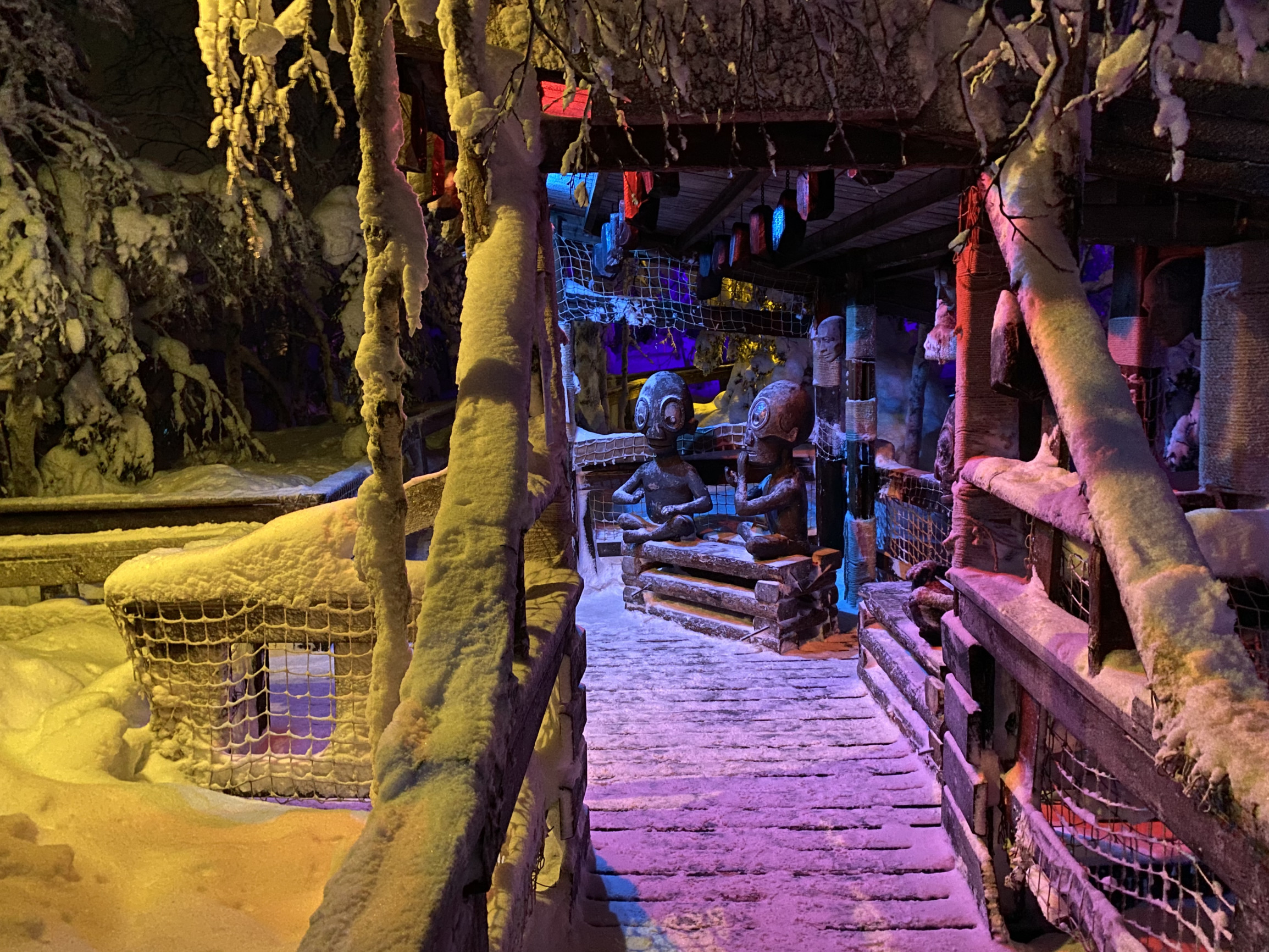 Прогулка по парку «Таинственный лес», Кировск, Мурманская область – фотографии России