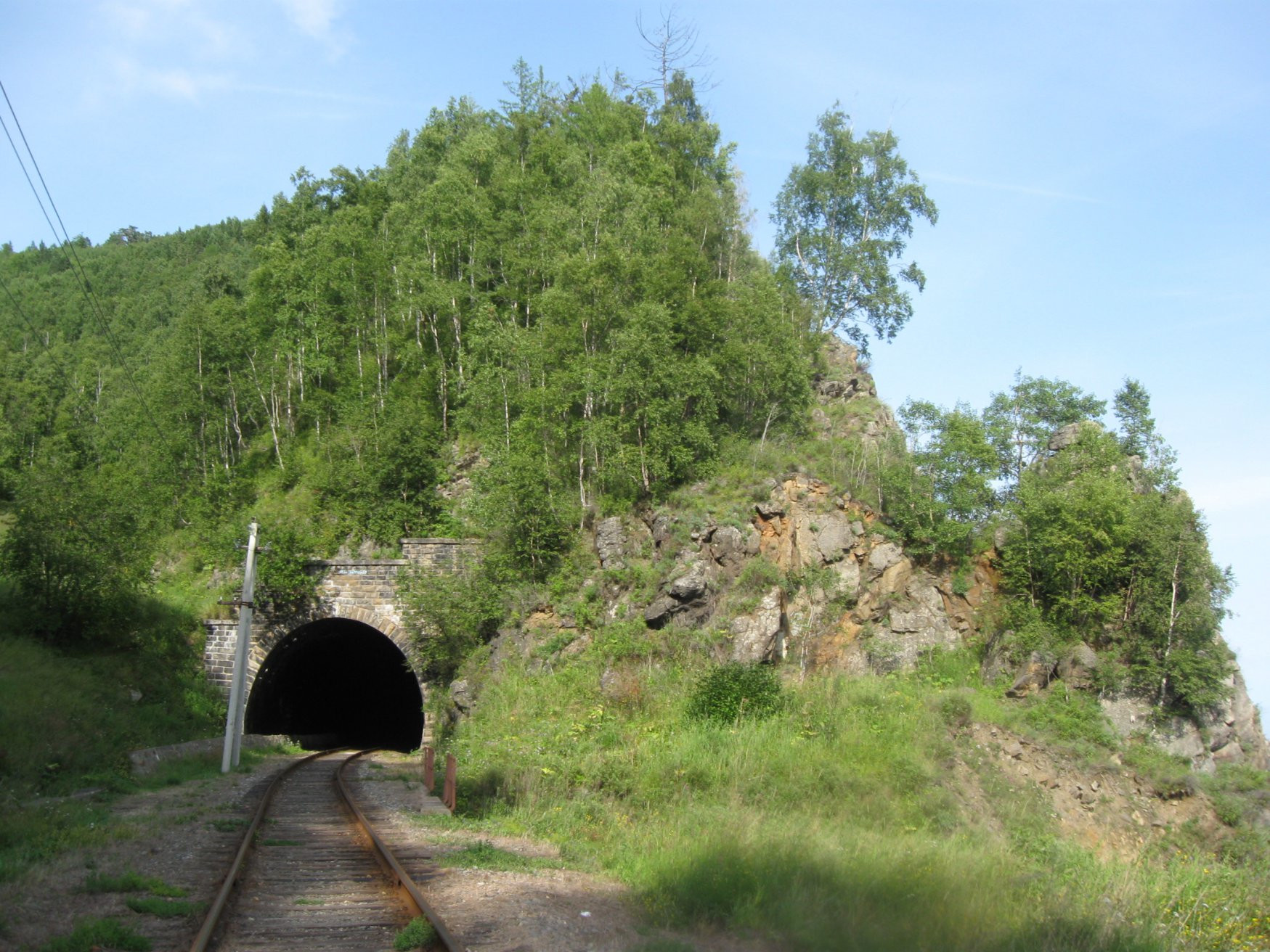 Кругобайкальская железная дорога – фотографии России