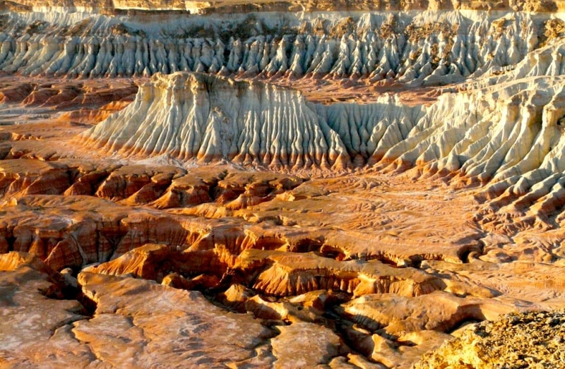 Природный каньон Янги-Кала, Туркменбашы, Туркменистан – фотографии Туркменистана
