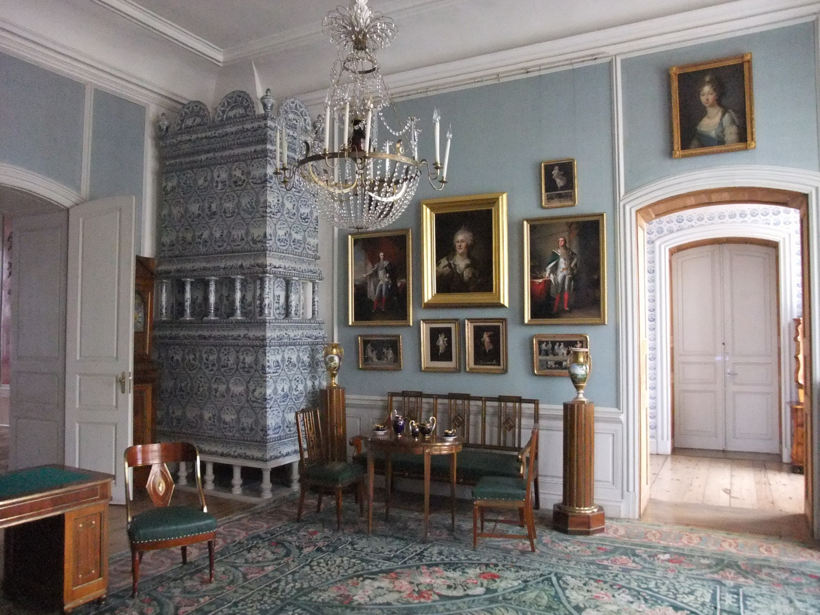 Внутри Рундальского дворца – фотографии Латвии