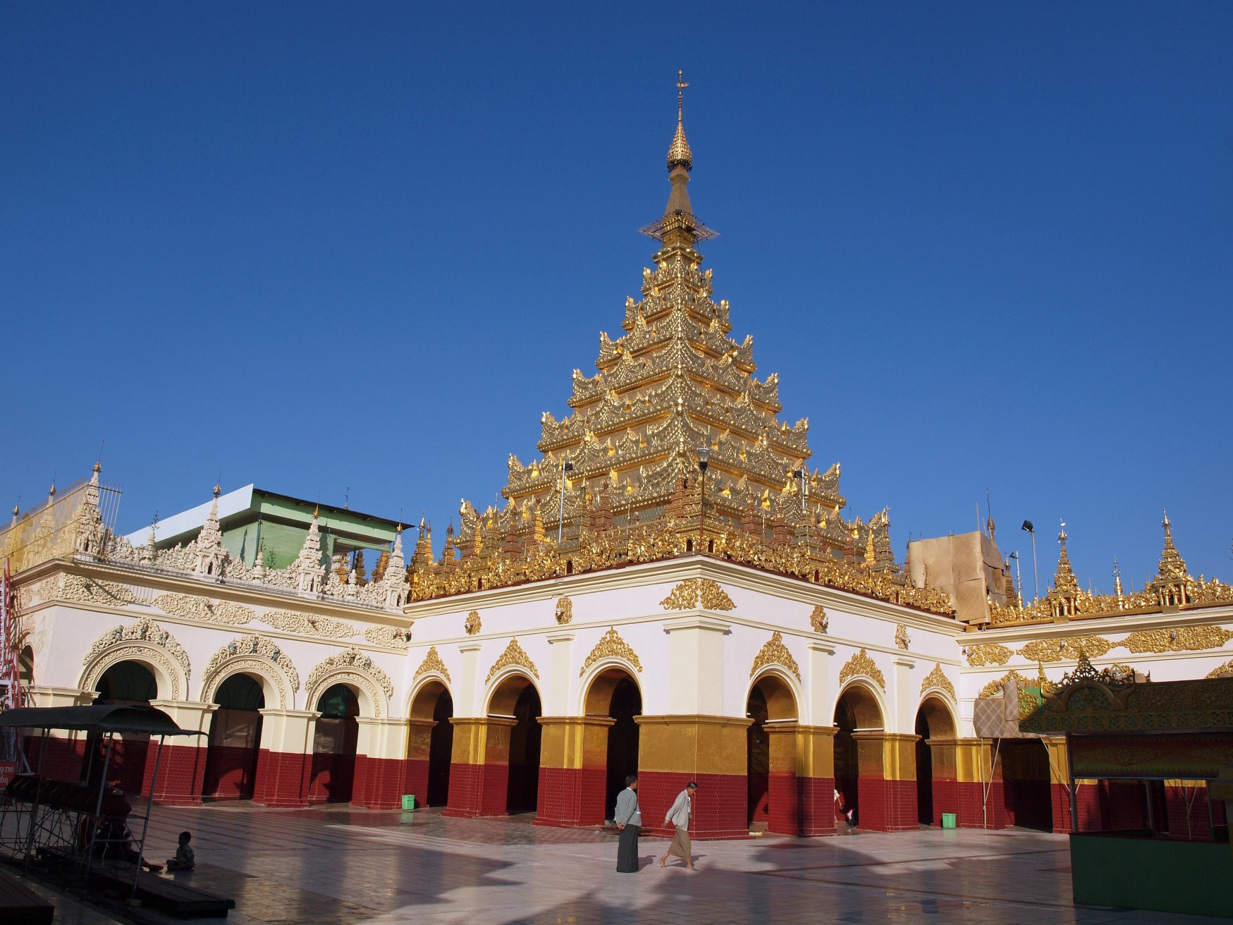 Храм Махамуни (Mahamuni Buddha Temple) – фотографии Мьянмы