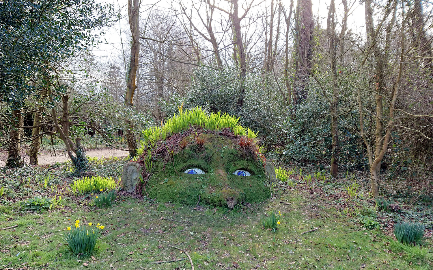 Ботанический рай, полный зелёных тропинок и причудливых скульптур, - Затерянные сады Хелигана – фотографии Великобритании