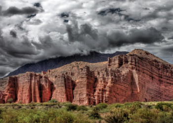 Тучи над горами. Сальта. Аргентина. – фотографии Аргентины