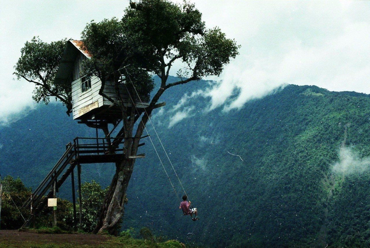 Качели "Конец света" 7 – фотографии Эквадора