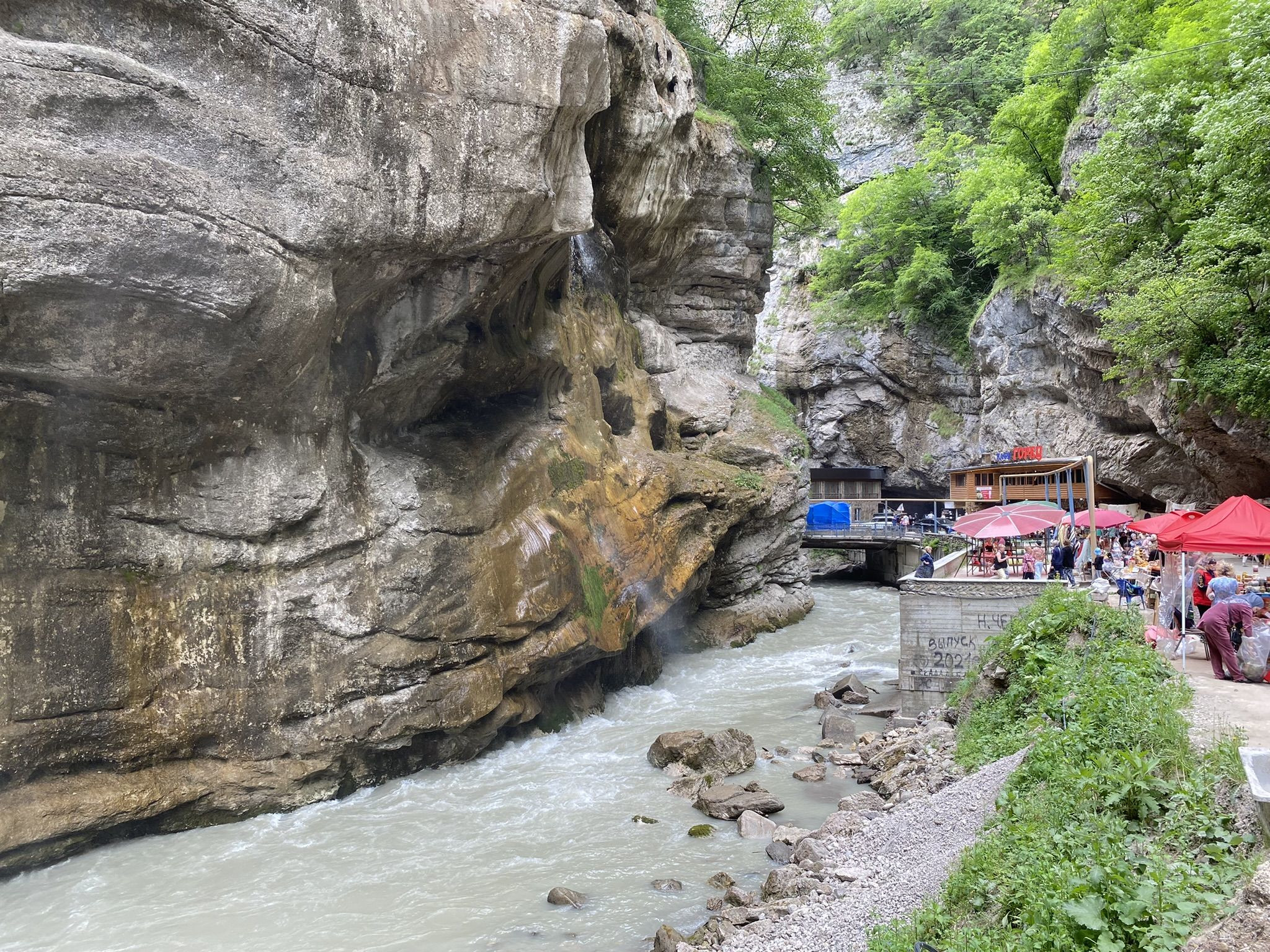 Чегемские водопады, прогулка по ущелью – фотографии России