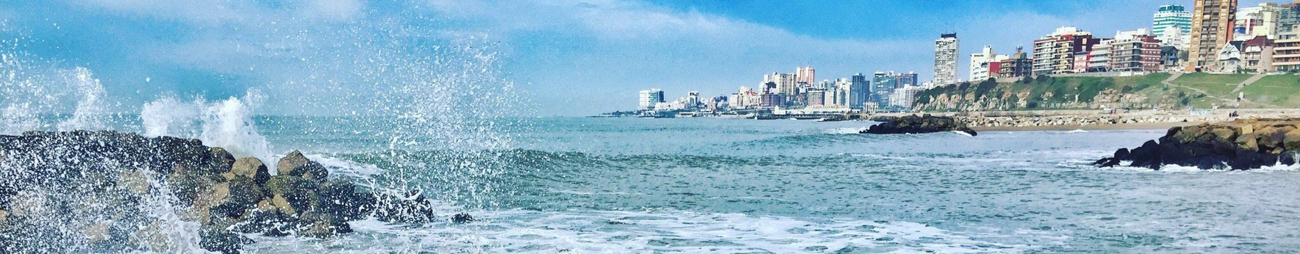 Волны. Мар Дель Плата. Аргентина. – фотографии Аргентины