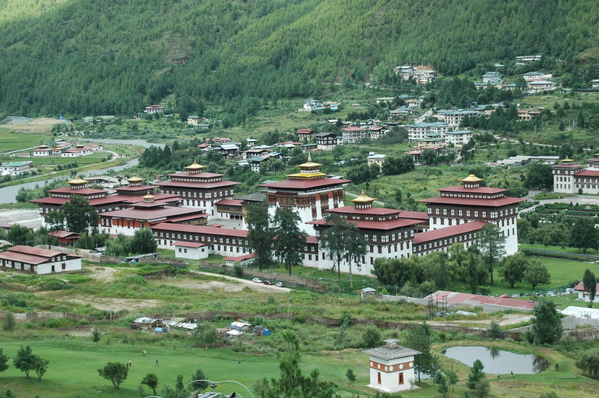 Ташичо-дзонг (Tashichho Dzong). Фотография 1 – фотографии Бутана