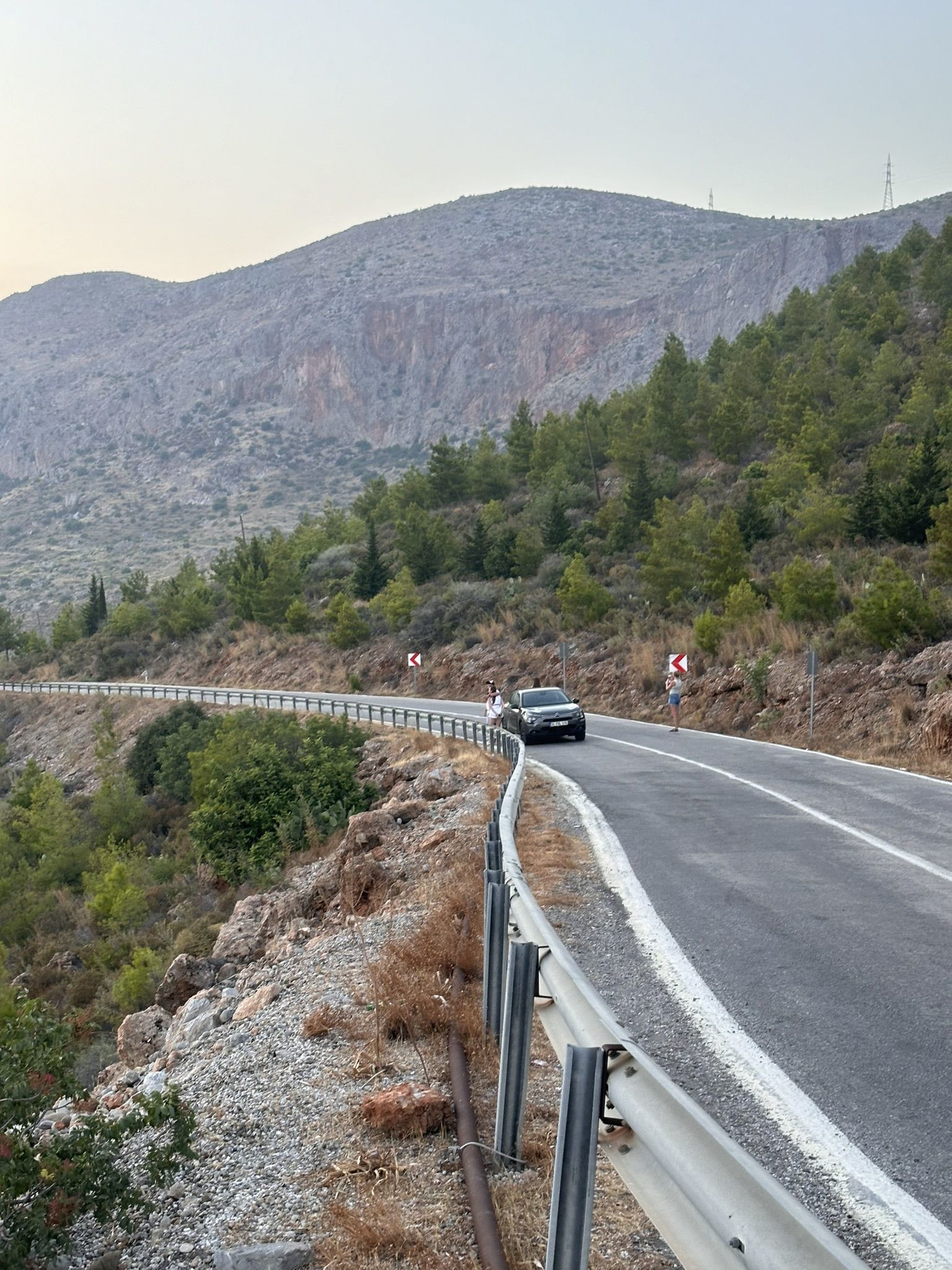 Серпантин у городка Tekeli, Bozyazı (Мерсин) – фотографии Турции