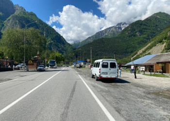 Дороги в Северной Осетии – фотографии России