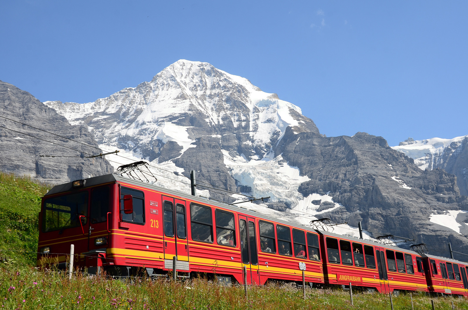 Железная дорога Юнгфрау в Швейцарии. Фото 12 – фотографии Швейцарии