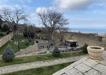 Нарын-кала, вид на внутреннюю территорию крепости – фотографии России