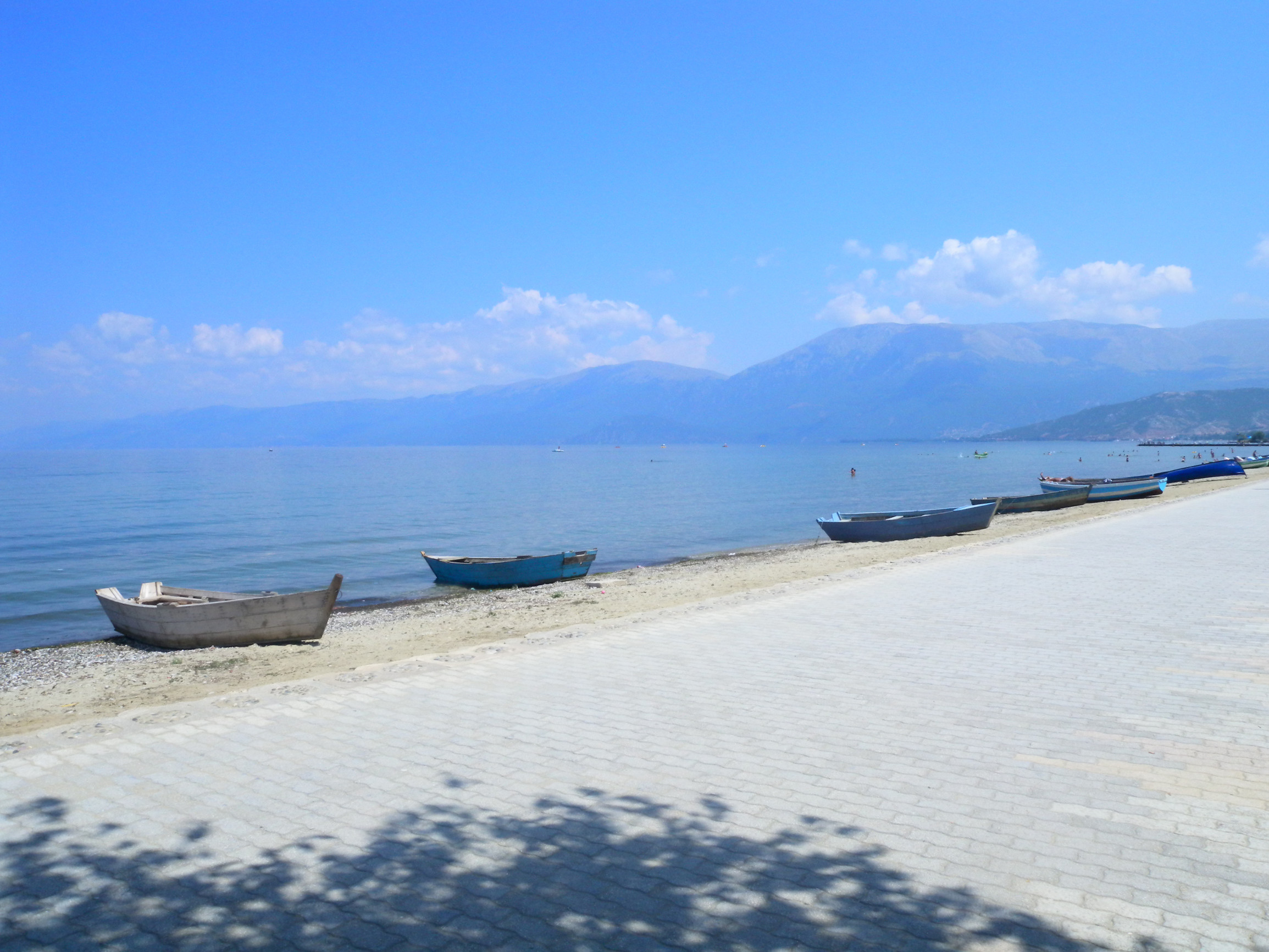 Набережная. Поградец. Албания – фотографии Албании