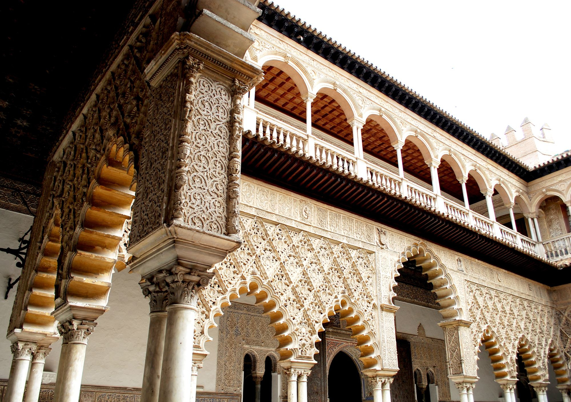 Севильский королевский дворец Алькасар (Alcázar of Seville) в Испании – фотографии Испании