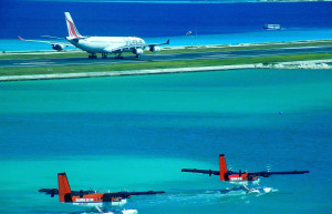 Гидросамолеты в аэропорту Мале, Мальдивы – фотографии Мальдивских островов