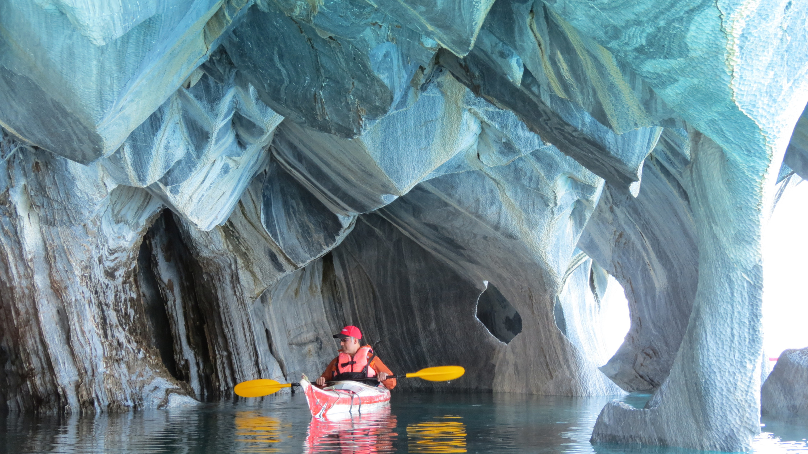 Удивительные мраморные пещеры чилийской Патагонии – фотографии Чили