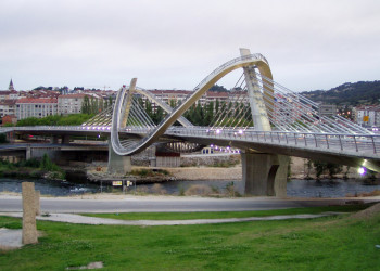 Мост Тысячелетия (Puente Milenio) в Оренсе – фотографии Испании
