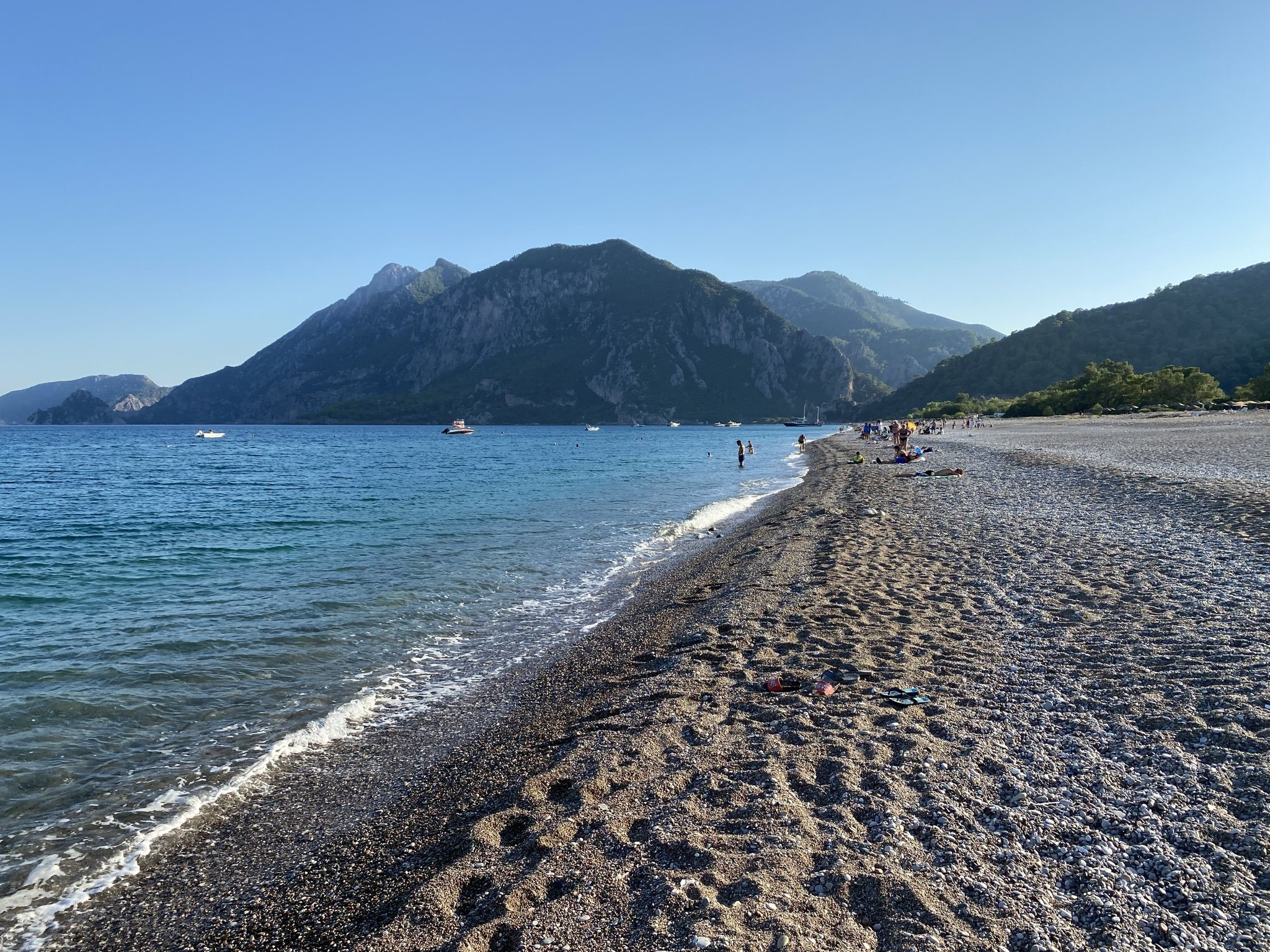 Пляж в Чиралы – фотографии Турции