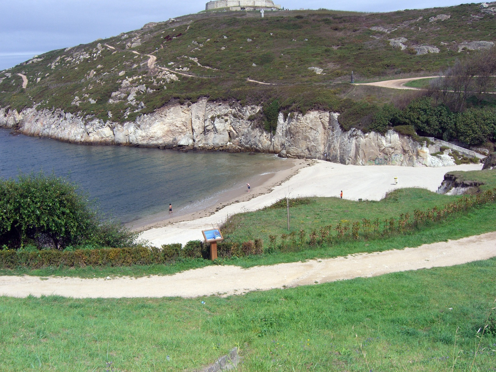 Пляж Сан-Амаро в Ла-Корунья – фотографии Испании
