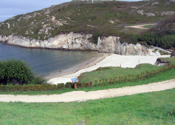 Пляж Сан-Амаро в Ла-Корунья – фотографии Испании