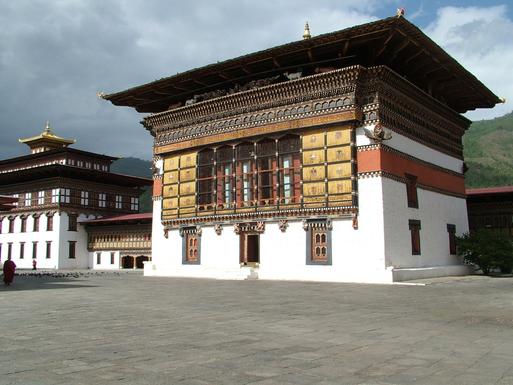 Ташичо-дзонг (Tashichho Dzong). Фото 210 – фотографии Бутана