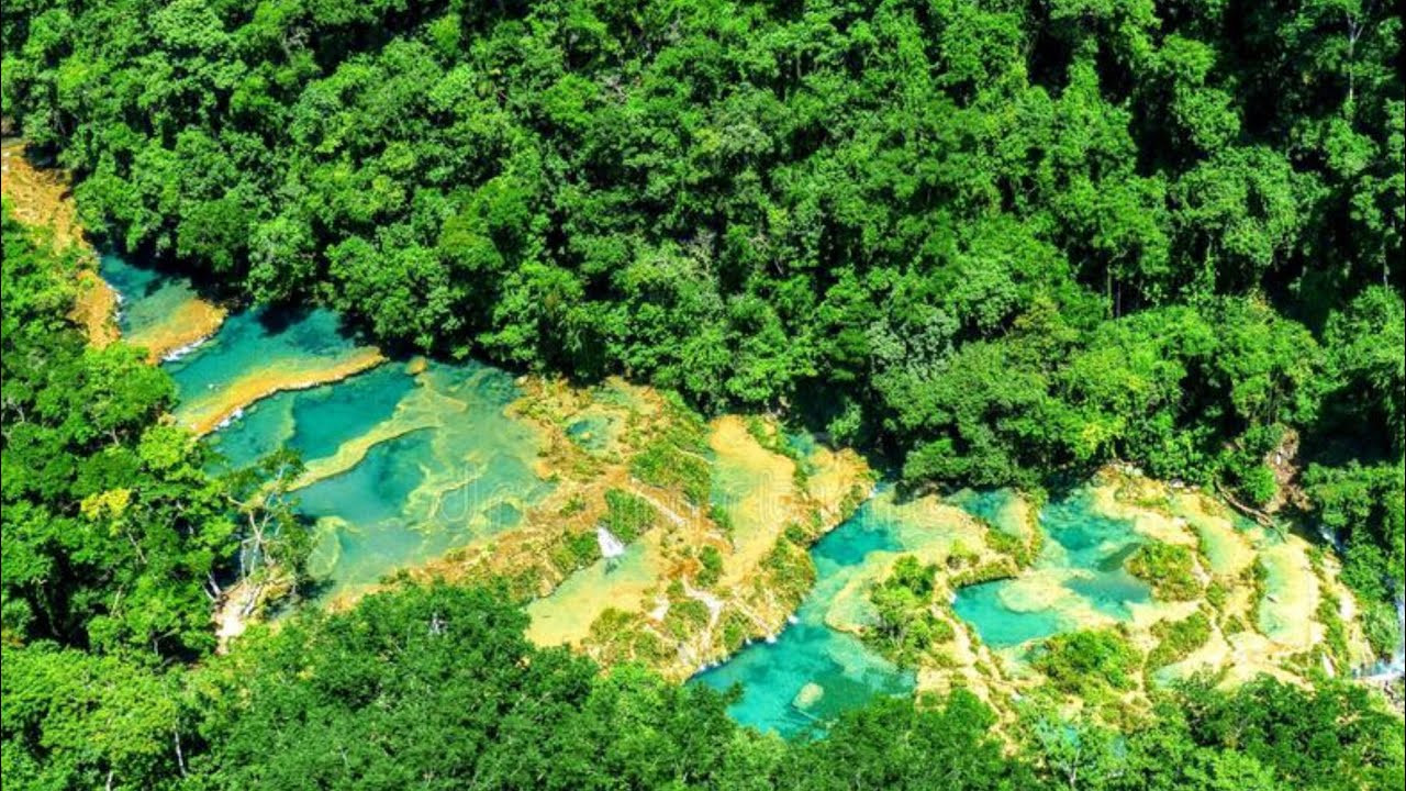 Выдающееся место Семук Чампей (Semuc Champey) в Гватемале – фотографии Гватемалы