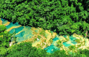 Выдающееся место Семук Чампей (Semuc Champey) в Гватемале – фотографии Гватемалы