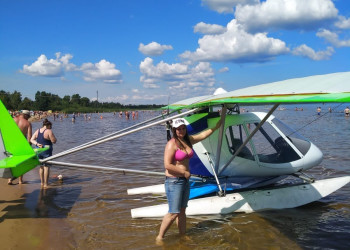 Пляж  ? вертолёт  – фотографии России