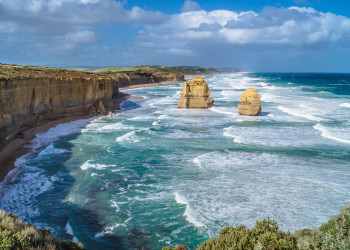Австралийский Национальный парк Порт Кэмпбелл был основан для защиты известняков в 1964 году – фотографии Австралии