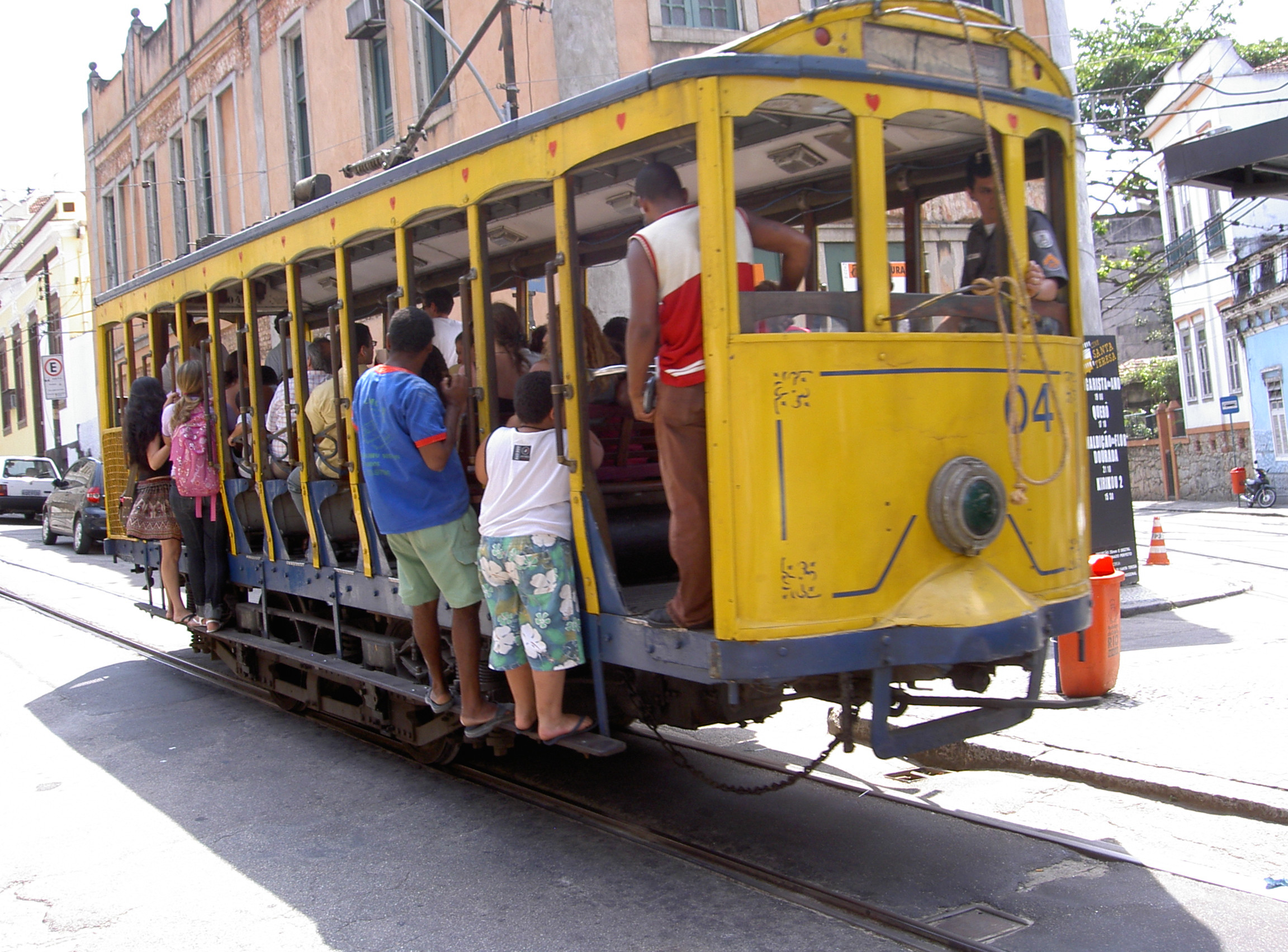 Трамвай Санта-Тереза – фотографии Бразилии