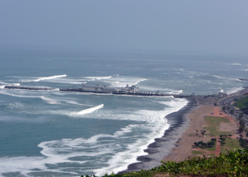 Пляжи в районе Мирафлорес (Miraflores) в Лиме – фотографии Перу