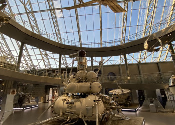 Экспонаты в музее Космонавтики в Калуге – фотографии России