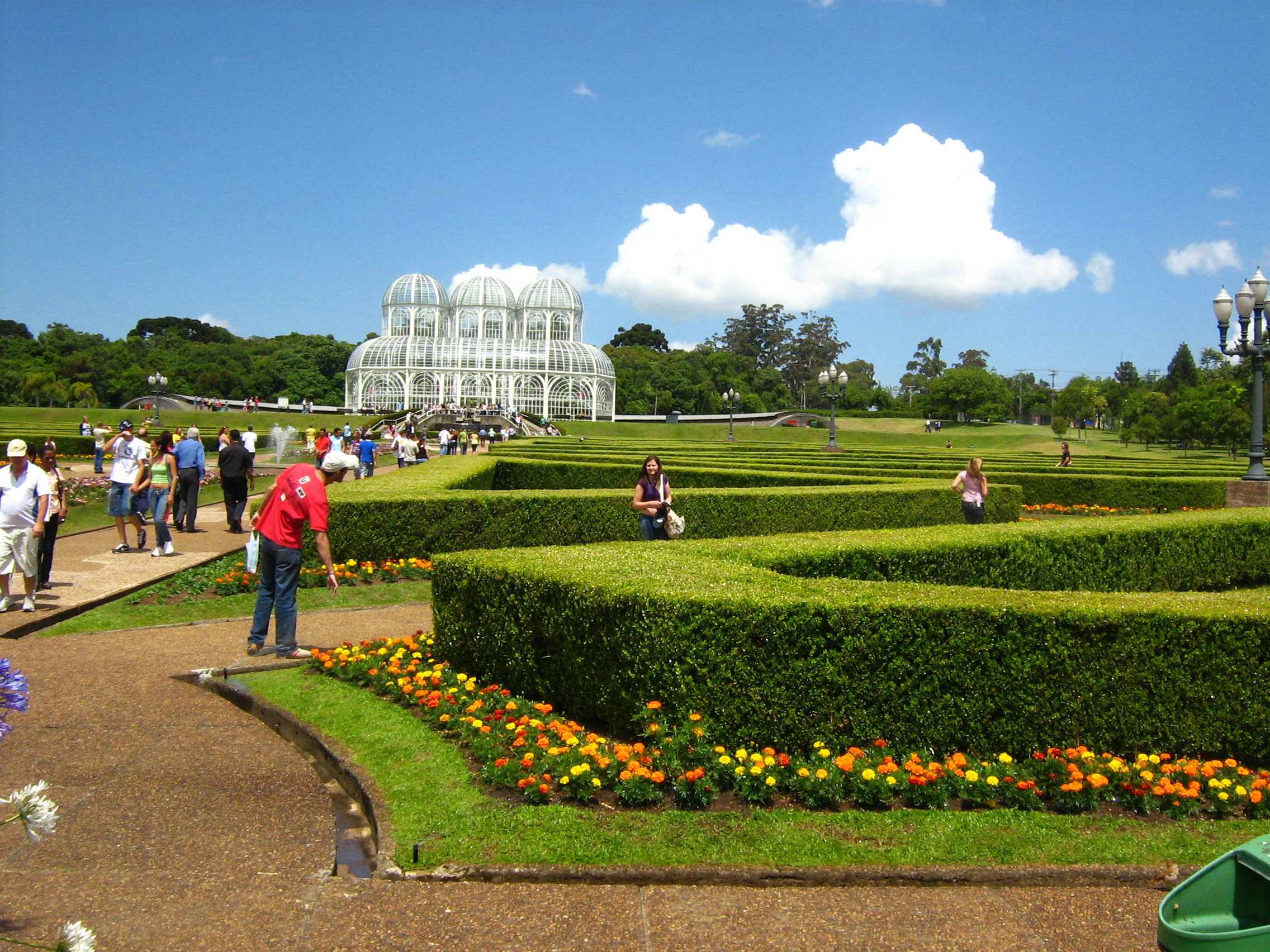 Ботанический сад Куритибы (Jardim Botanico de Curitiba) – фотографии Бразилии