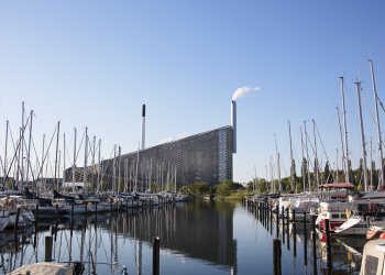 Мусоросжигательный завод в Копенгагене, Дания – фотографии Дании