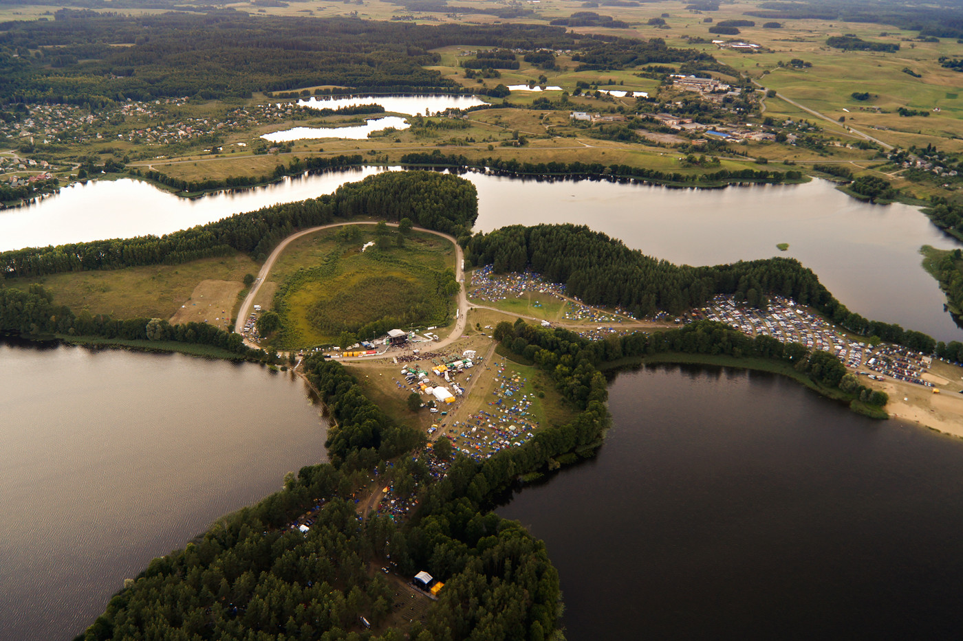 Большой остров на озере Зарасас (Zarasas) – фотографии Литвы