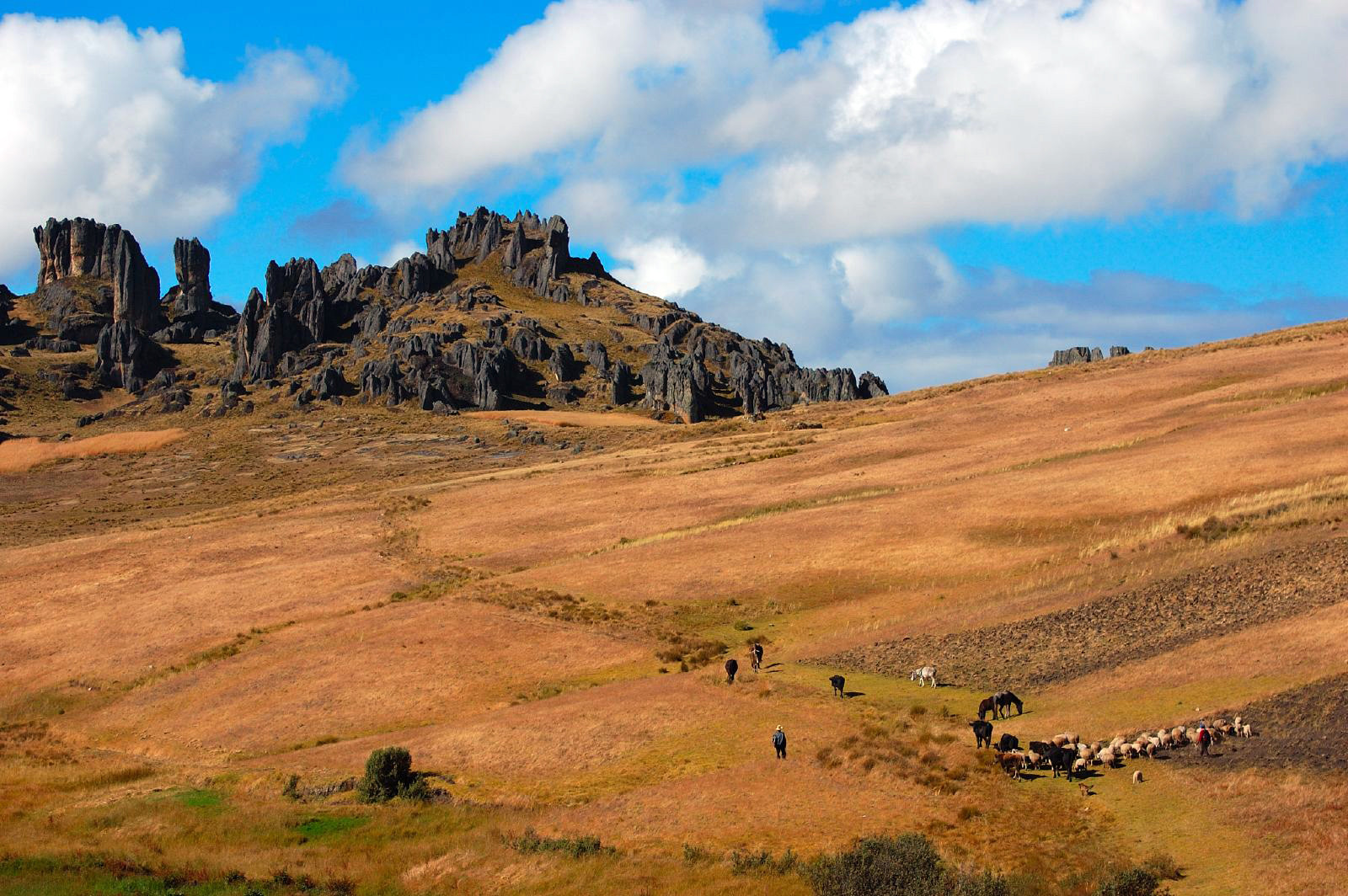 Кумбе-Майо (Cumbe Mayo) расположен недалеко от Кахамарки – фотографии Перу