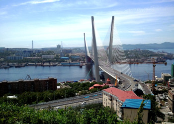 Вантовые мосты Владивостока – фотографии России