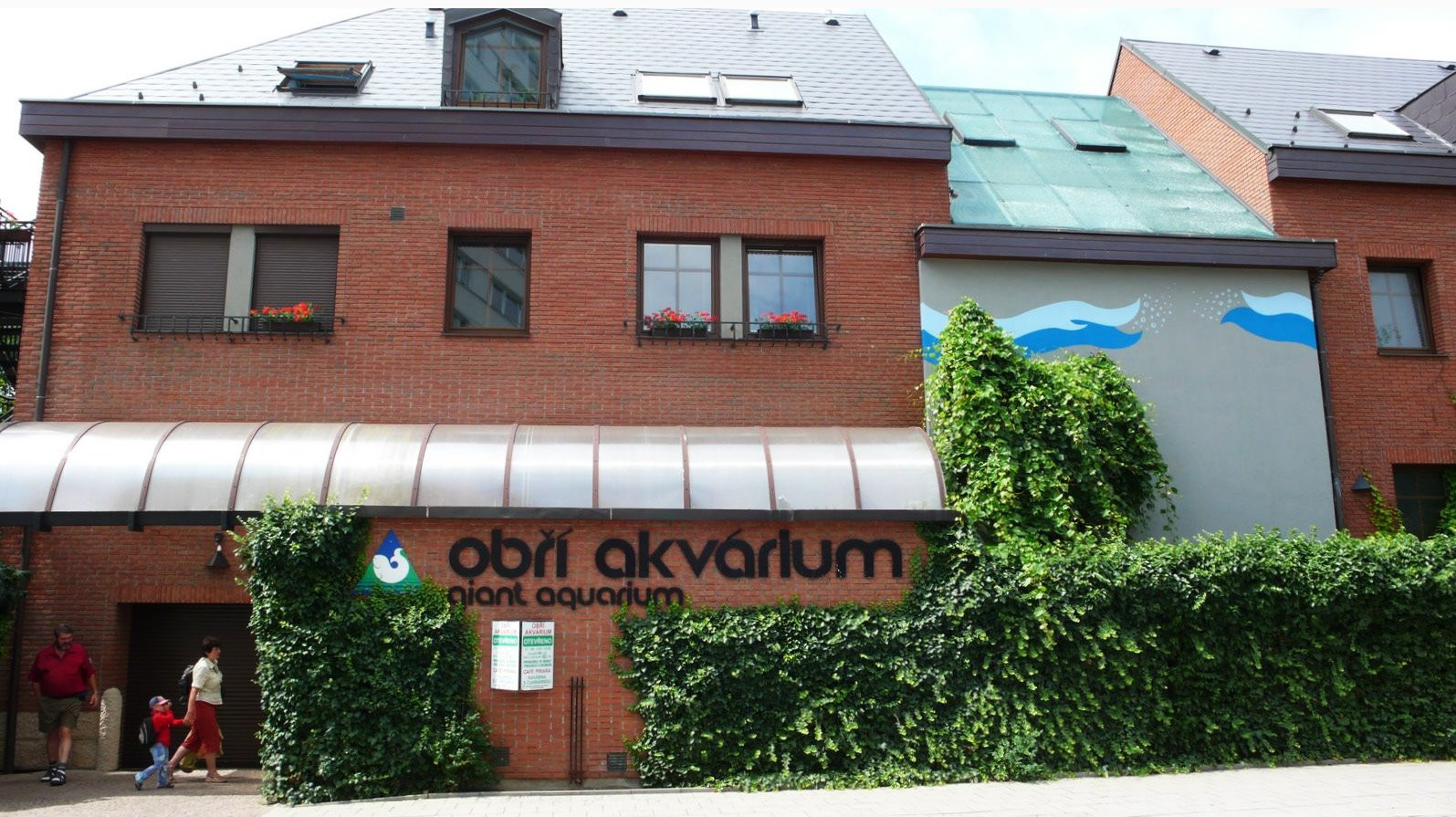 Здание Оромного аквариума – фотографии Чехии